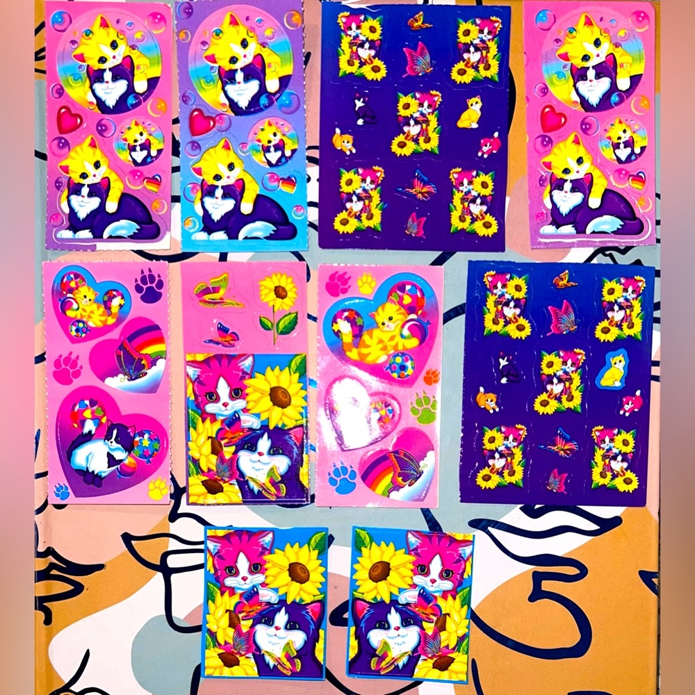 Vintage Lisa Frank Stickers Bundle